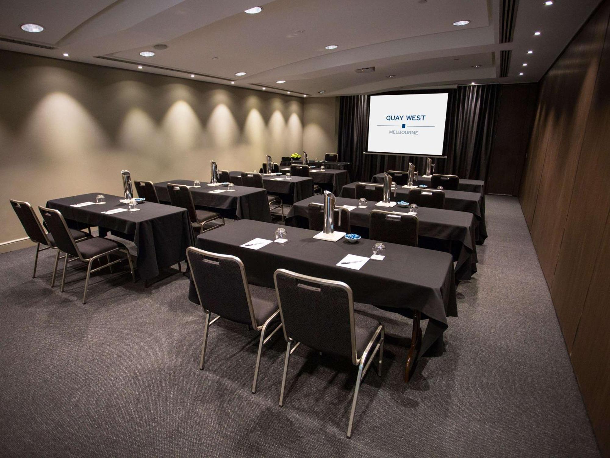 Quay West Suites Melbourne Exterior photo Meeting room
